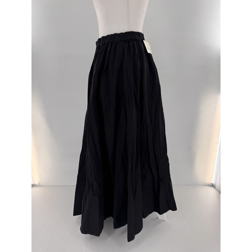 Free People Skirt Sz S Black Witchy Grunge Whimsigoth Minimalist Fairy Romantic - Picture 2 of 11
